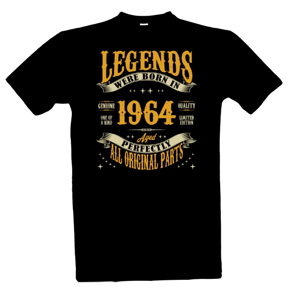 Tričko s potiskem Legendy 1964