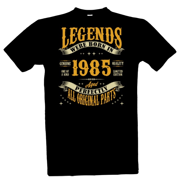 Tričko s potiskem Legendy 1985